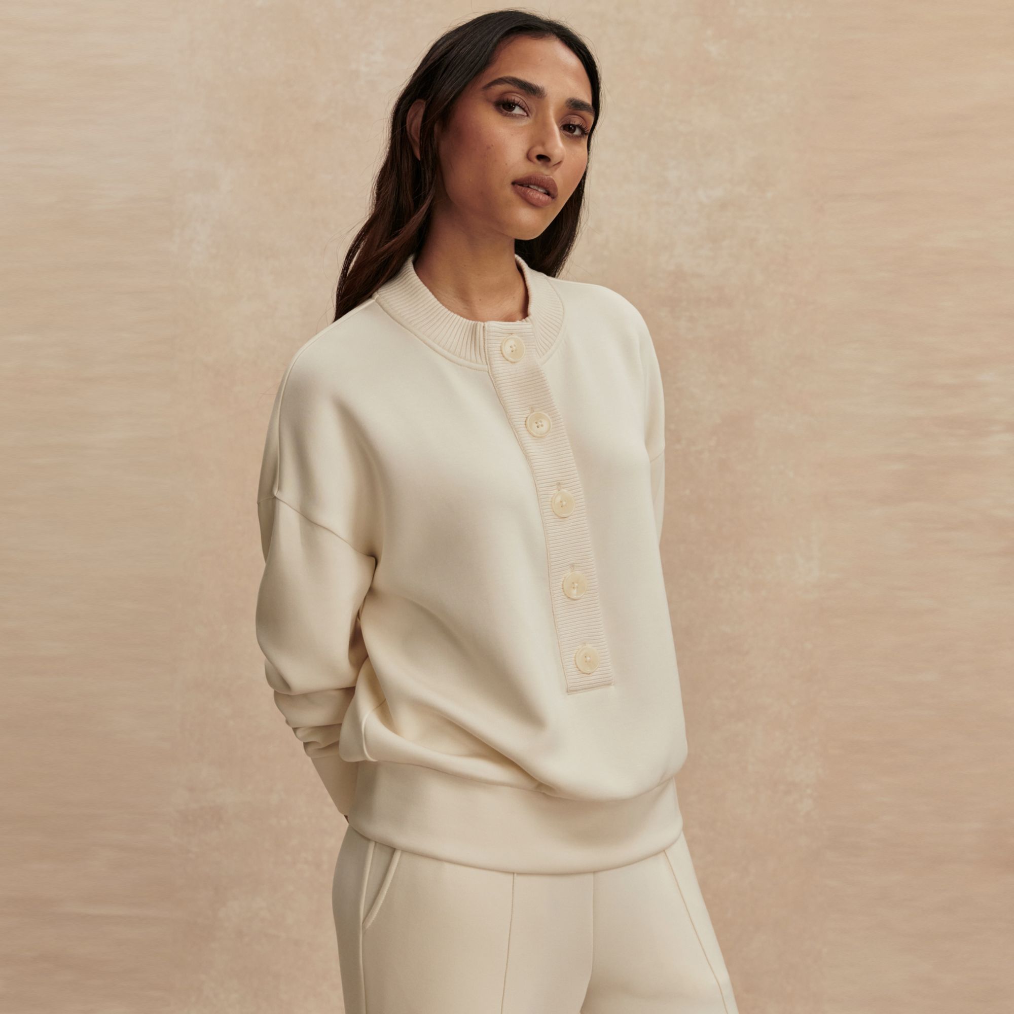 Varley Women's Reena Button Front Sweatshirt product image