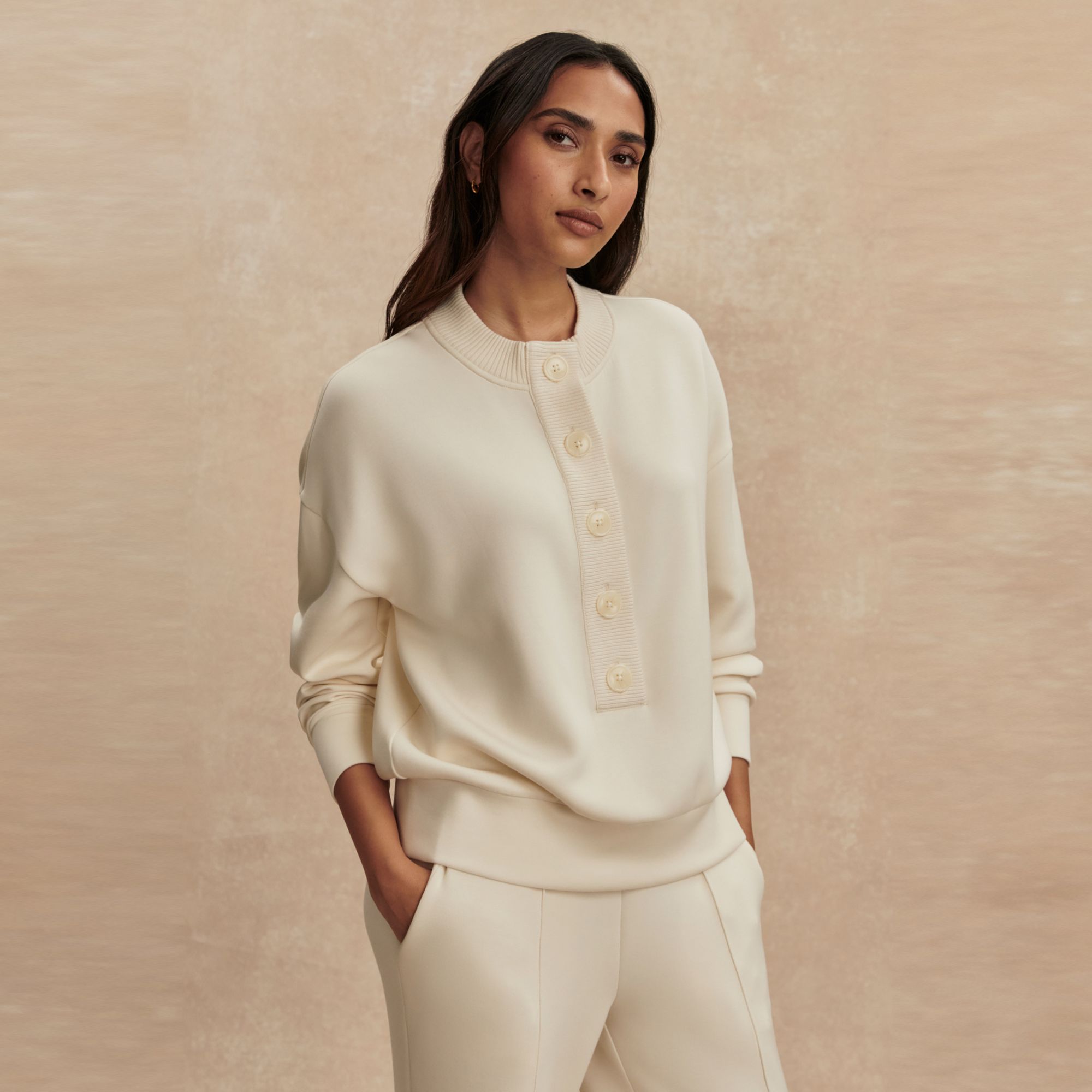 Varley Women's Reena Button Front Sweatshirt product image