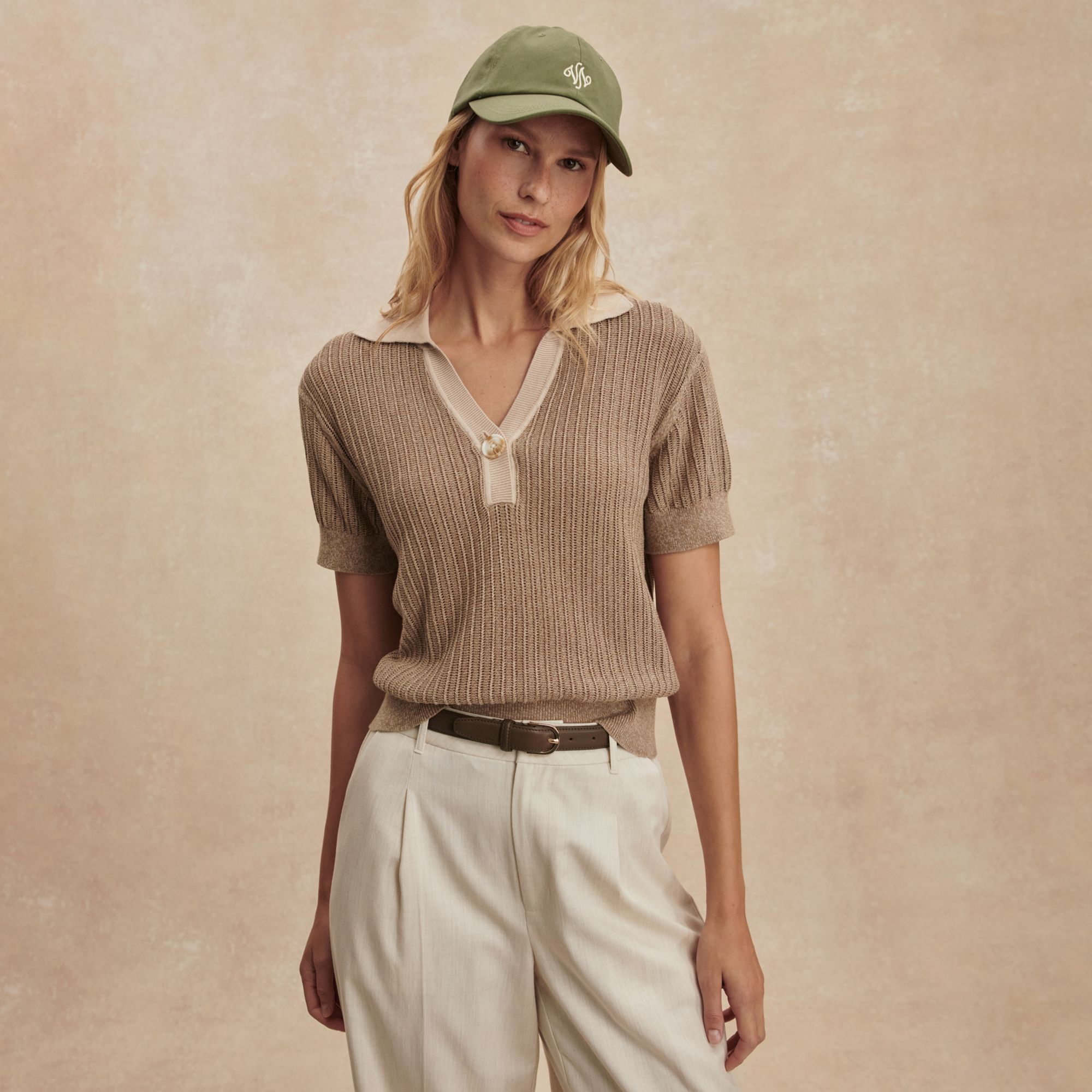 Varley Women's Perrine Knit Polo product image