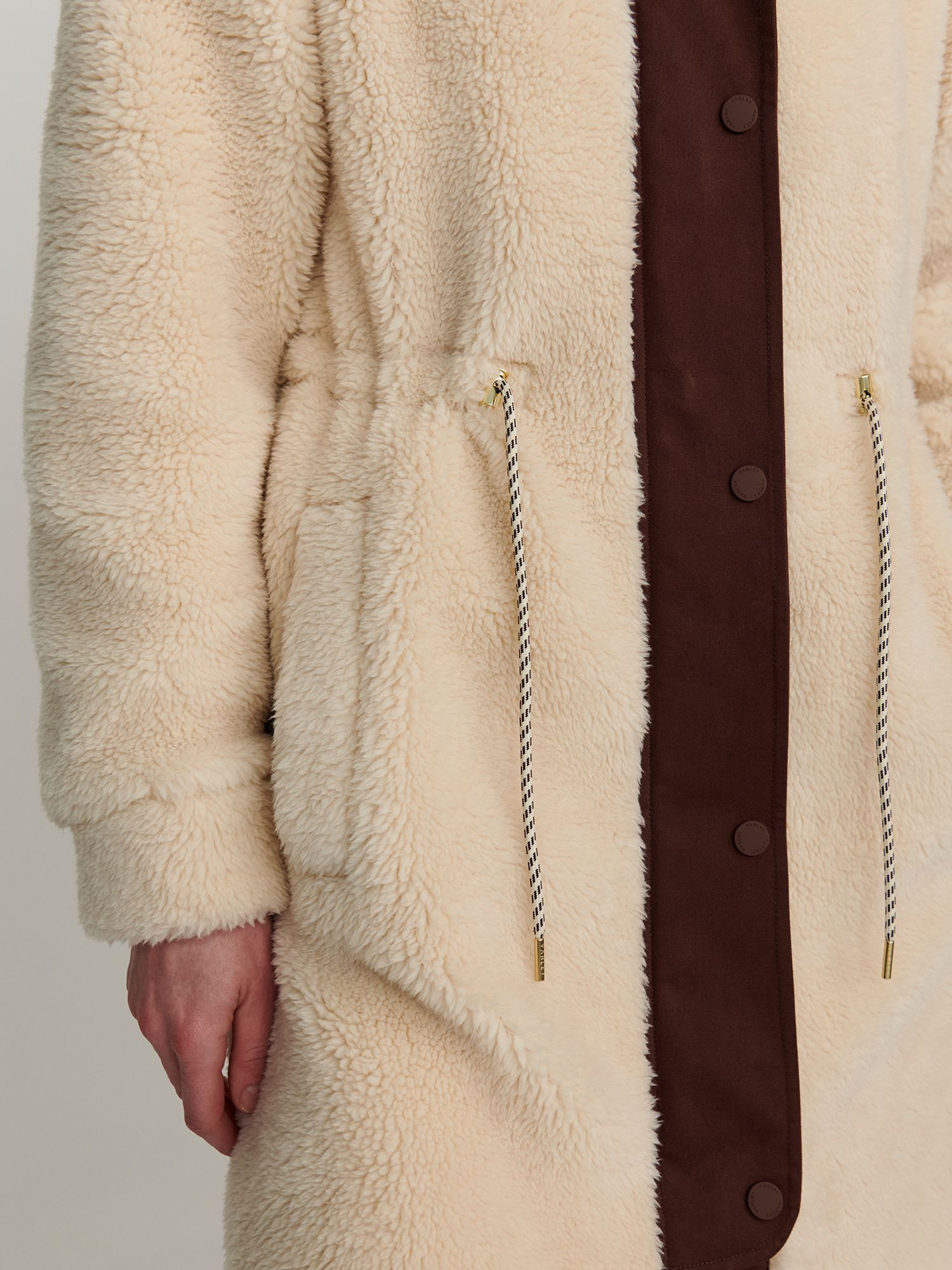 Varley Women's Jeremy Long Sherpa Coat Jacket product image
