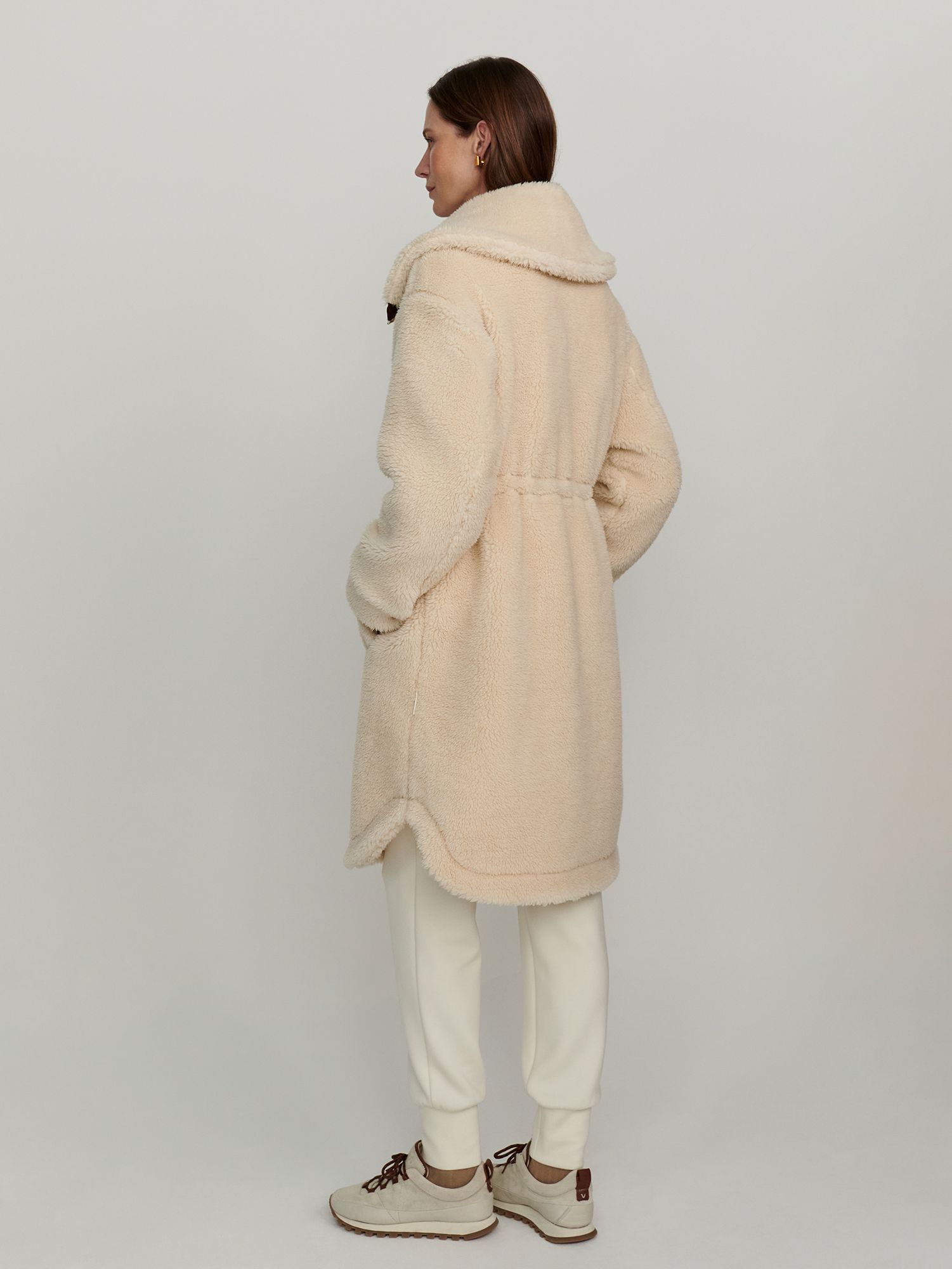 Varley Women's Jeremy Long Sherpa Coat Jacket product image