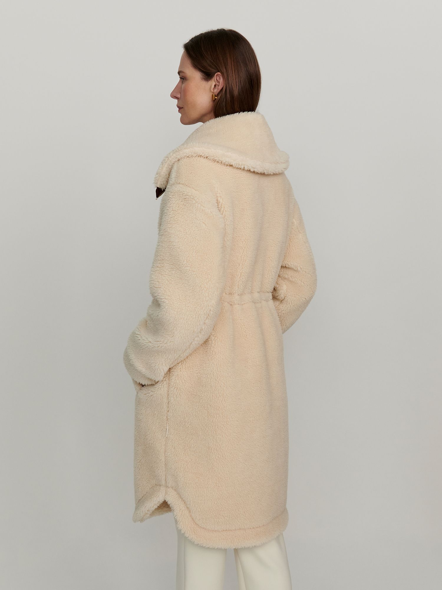 Varley Women's Jeremy Long Sherpa Coat Jacket product image