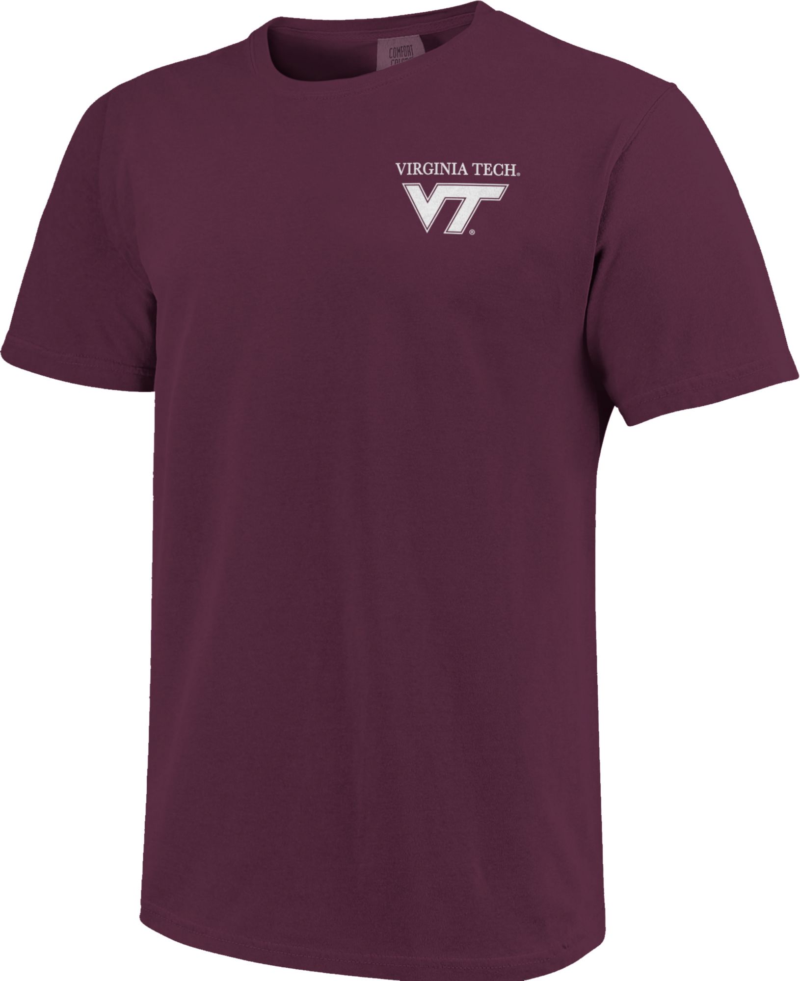 Image One Men's Virginia Tech Hokies Maroon Americana Fireworks T-Shirt product image