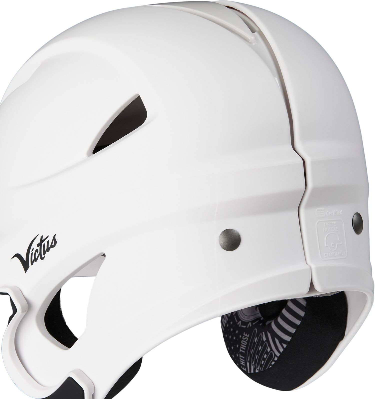 Victus Adult PureFit Baseball Batting Helmet w/ Universal Jaw Guard product image