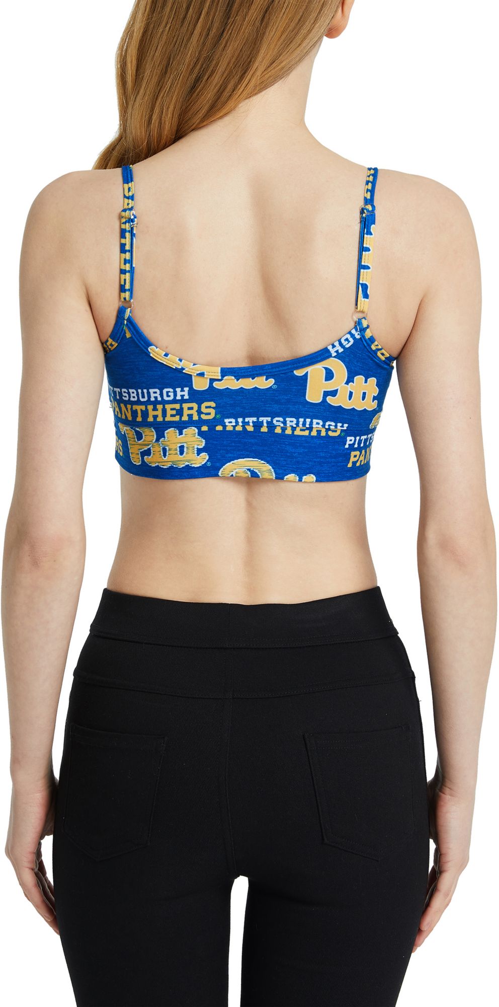 Concepts Sport Women's Pitt Panthers Blue Zest Knit Bralette product image