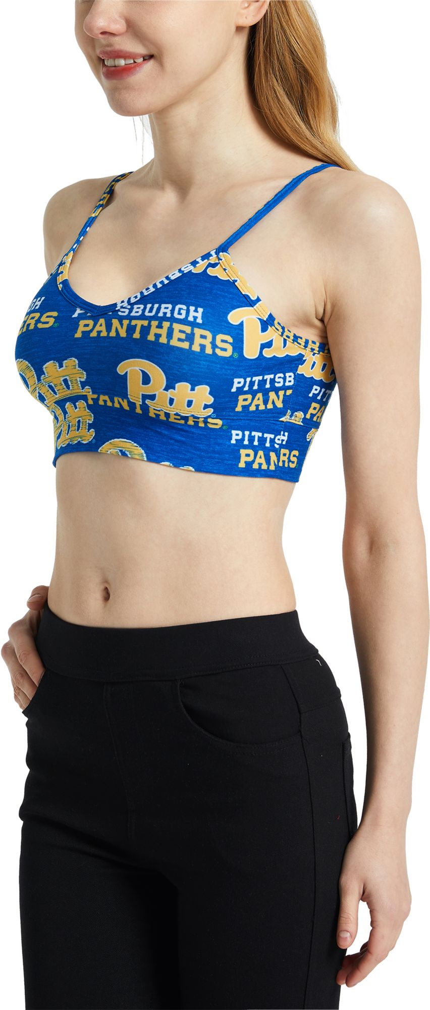 Concepts Sport Women's Pitt Panthers Blue Zest Knit Bralette product image