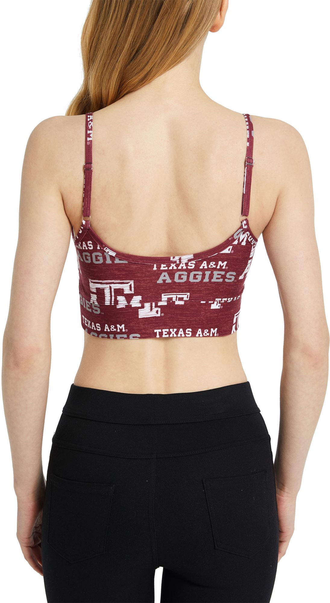 Concepts Sport Women's Texas A&M Aggies Maroon Zest Knit Bralette product image