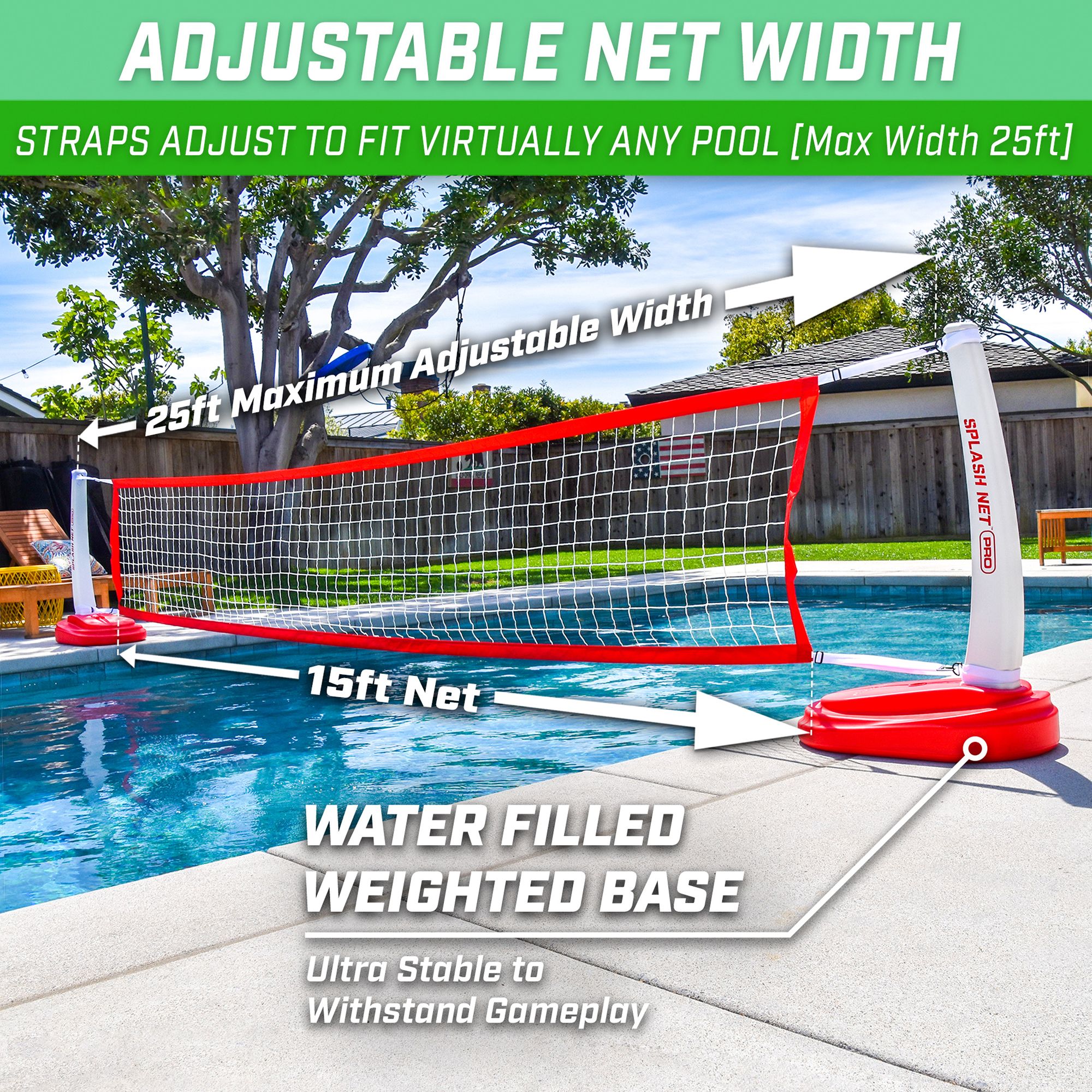 GoSports Splash Net Pro Volleyball Set product image