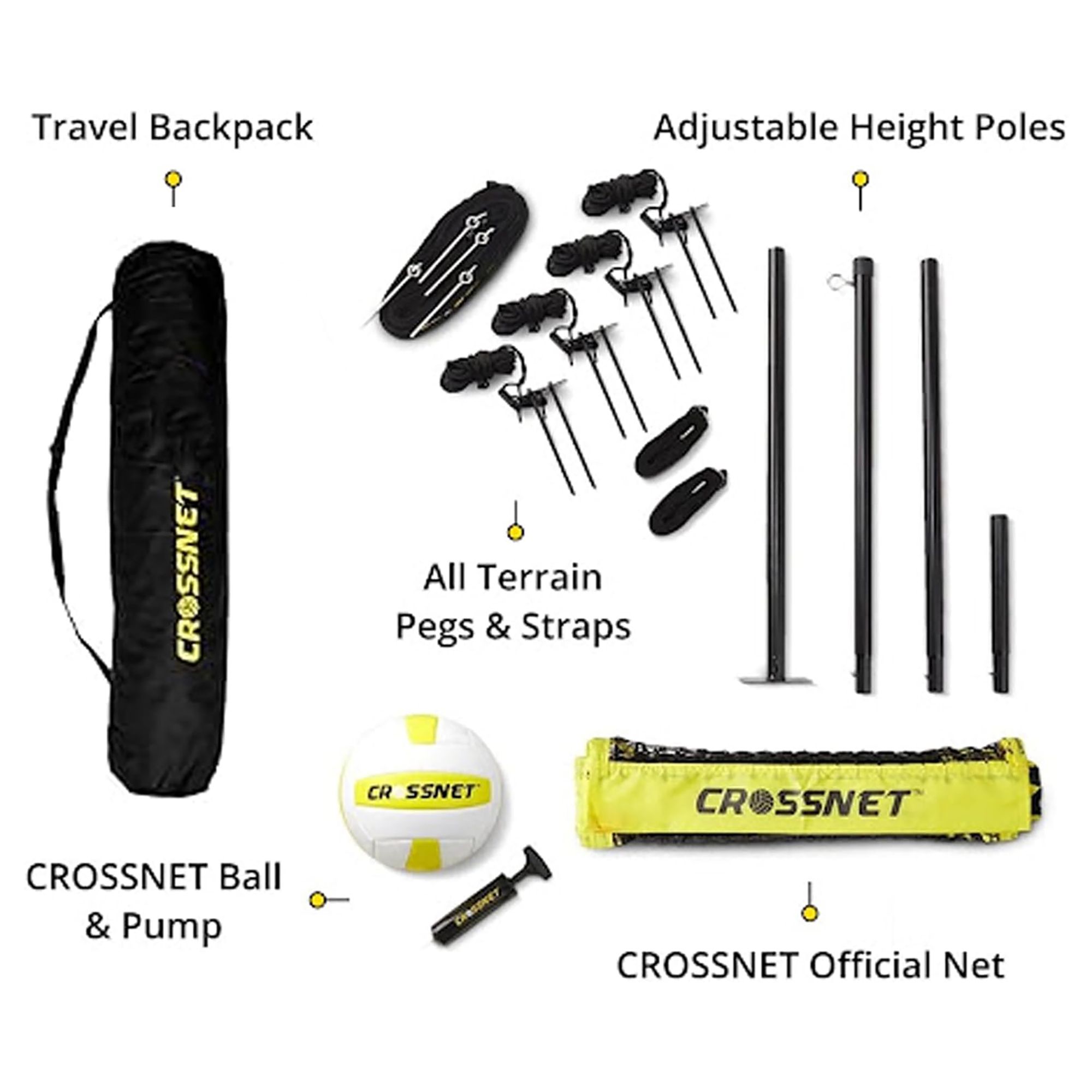 Vivere USA CROSSNET Backyard Game product image