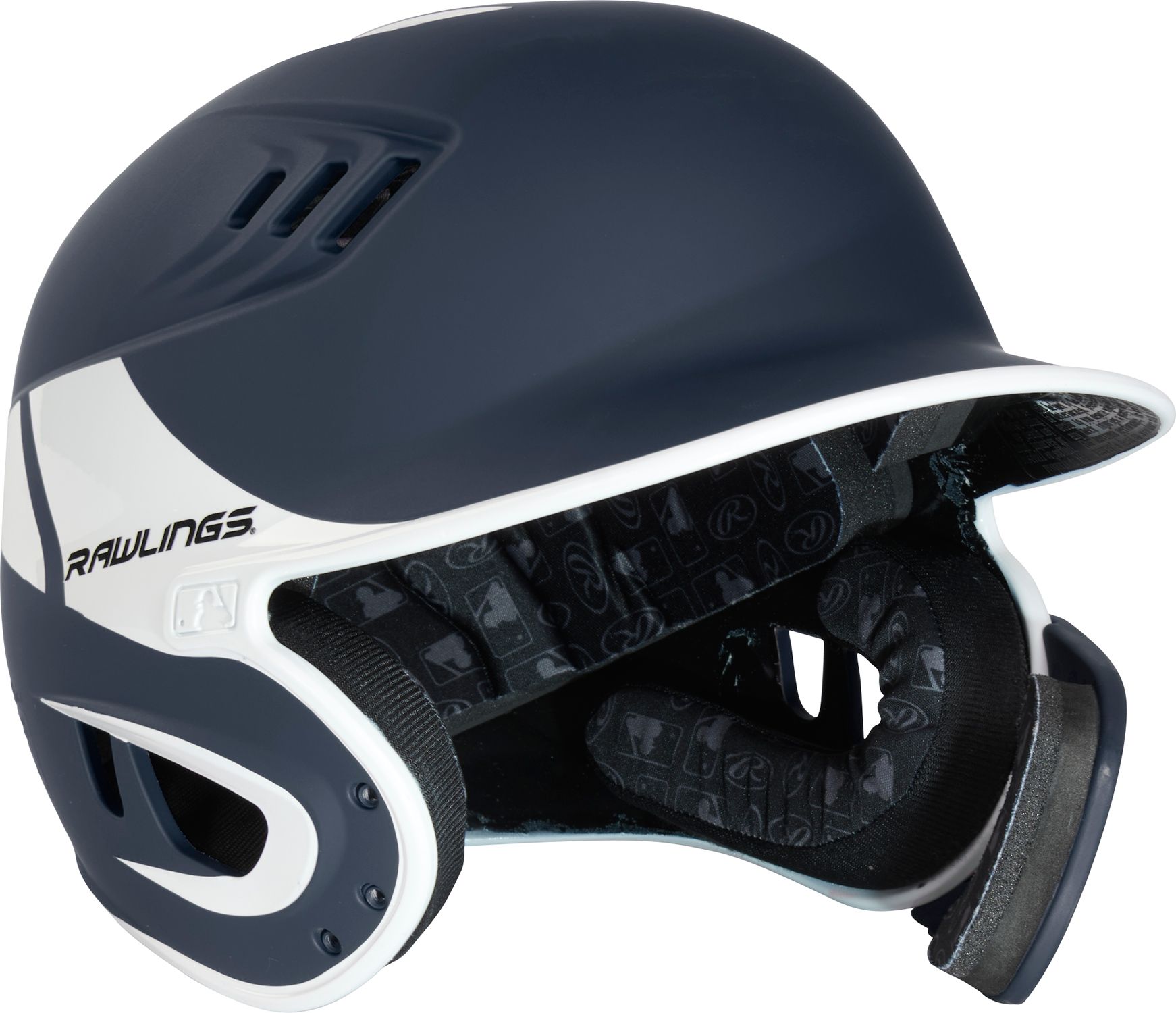 Rawlings Senior VELO Baseball Batting Helmet w/ Reversible Jaw Guard product image