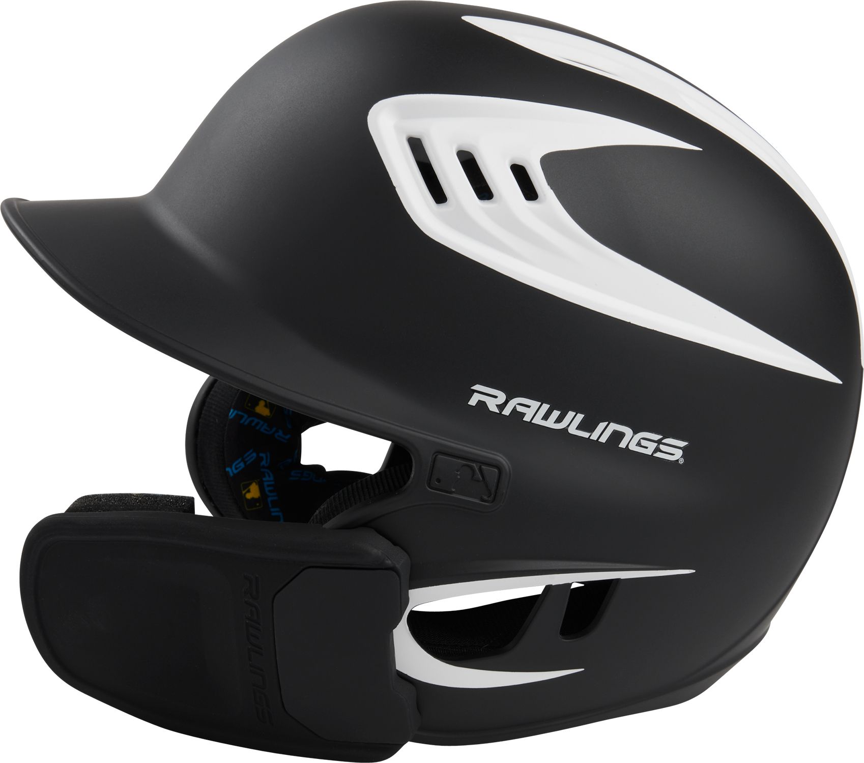 Rawlings Junior VELO Baseball Batting Helmet w/ Reversible Jaw Guard product image