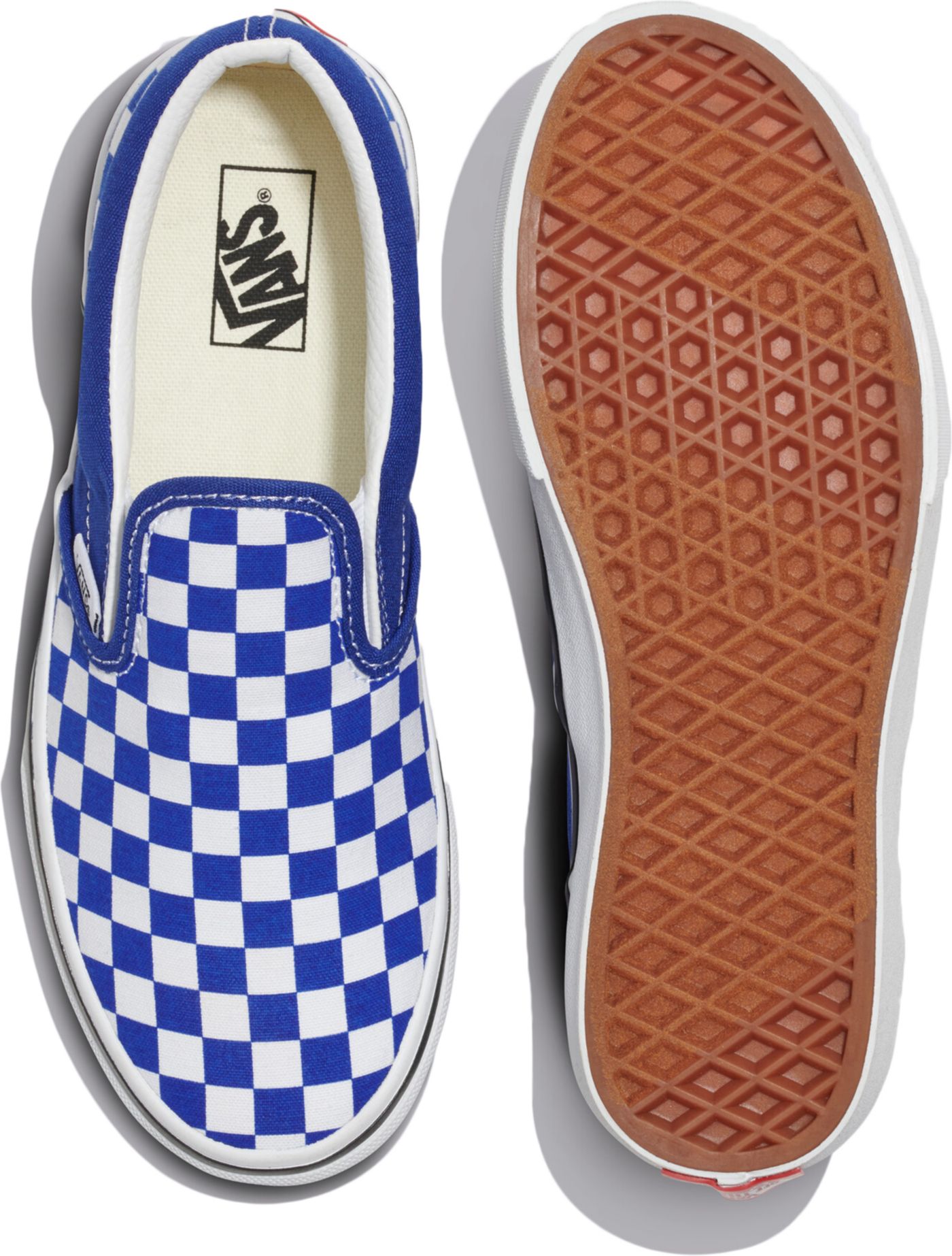 Checkerboard vans grade school online