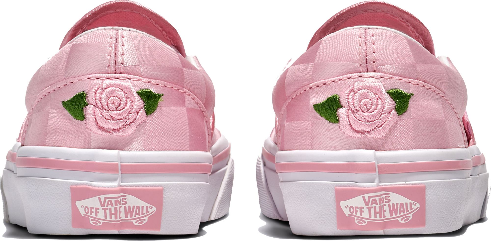 Vans Kids' Grade School Classic Slip-On Checkered Shoes product image