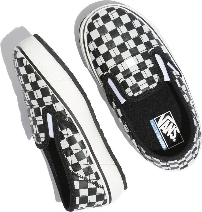 Vans Kids' Preschool Checkerboard Classic Slip-On Shoes