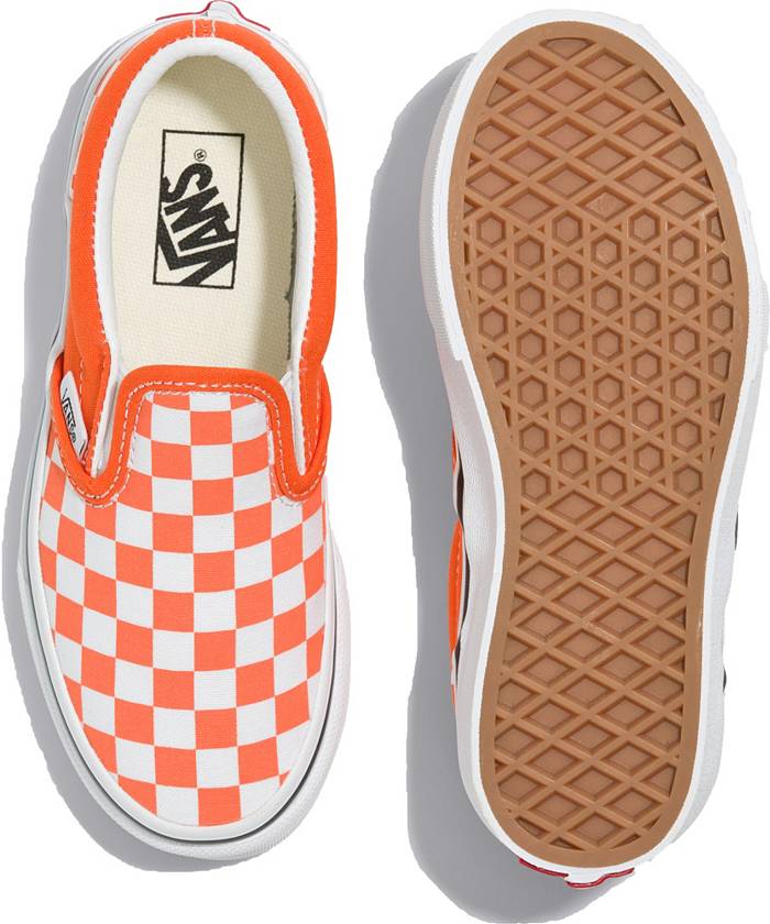 Vans Kids' Preschool Checkerboard Classic Slip-On Shoes