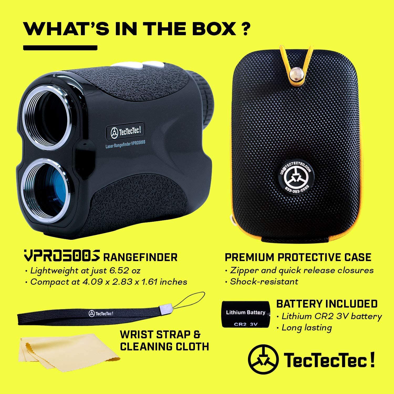 TecTecTec! VPRO500S Laser Rangefinder product image