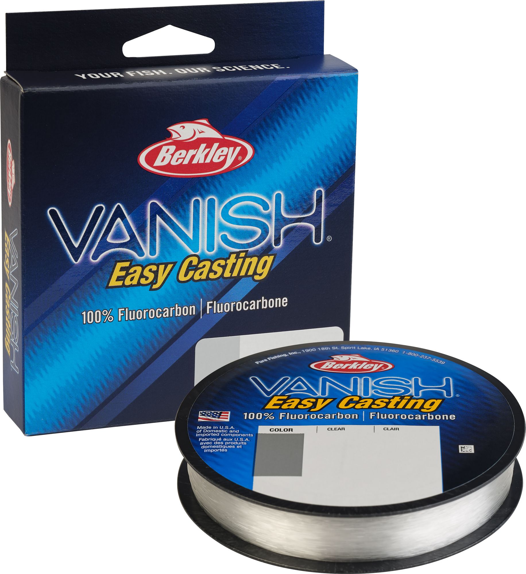 Berkley Vanish Fluorocarbon Fishing Line product image