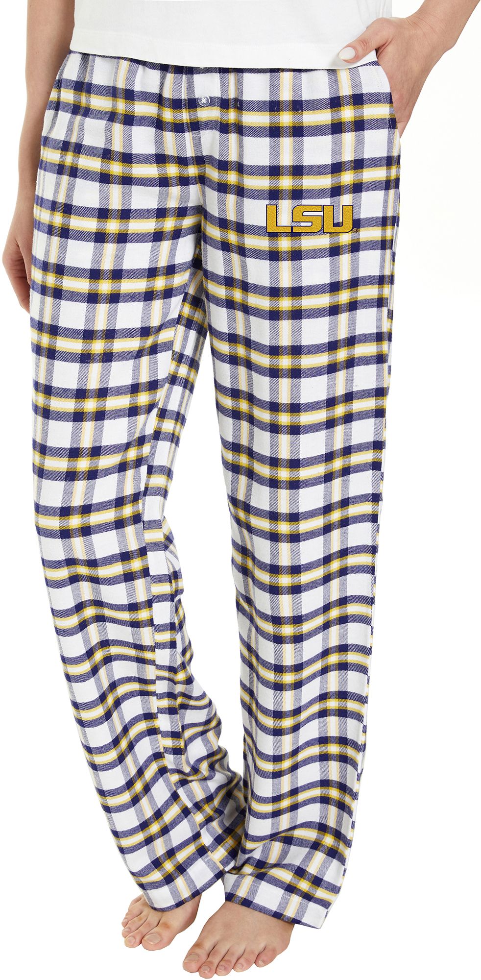 LSU, LSU College Concepts Women's Sienna Flannel Pants