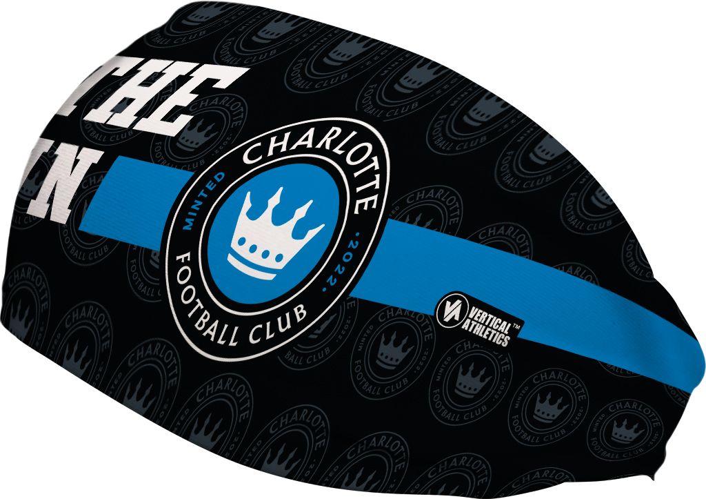 Vertical Athletics Charlotte FC Slogan Headband product image