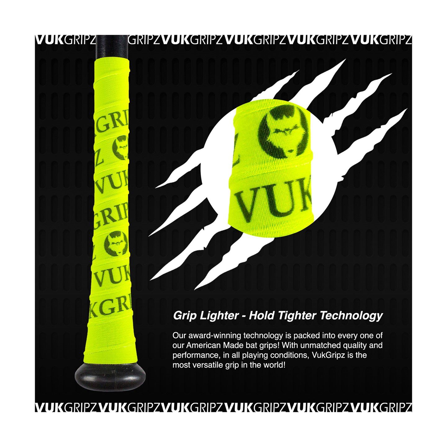 VukGripz Bat Grip Tape product image