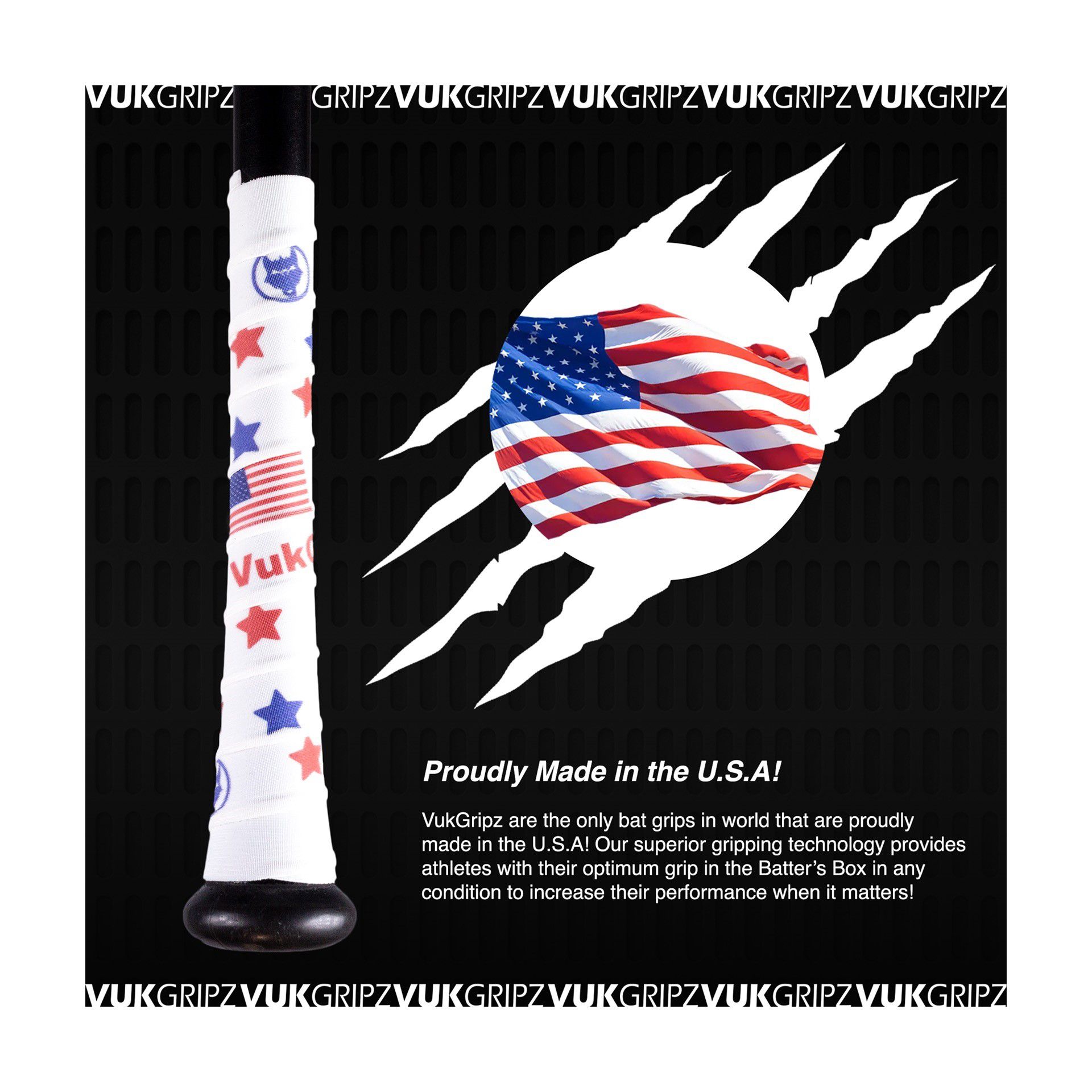 VukGripz Bat Grip Tape product image