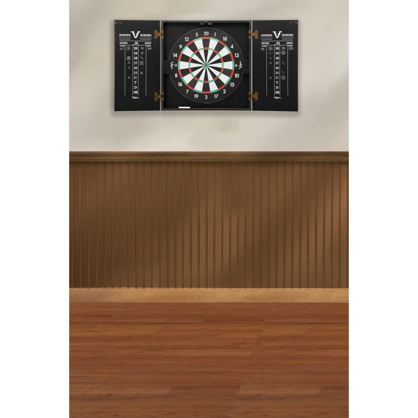 Viper Hideaway Dartboard Cabinet with Reversible Dartboard product image