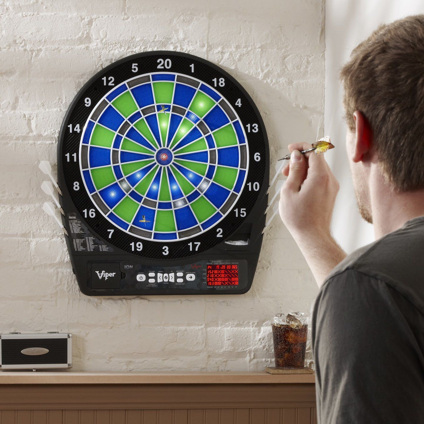 Viper ION LED Illuminated Electronic Dartboard