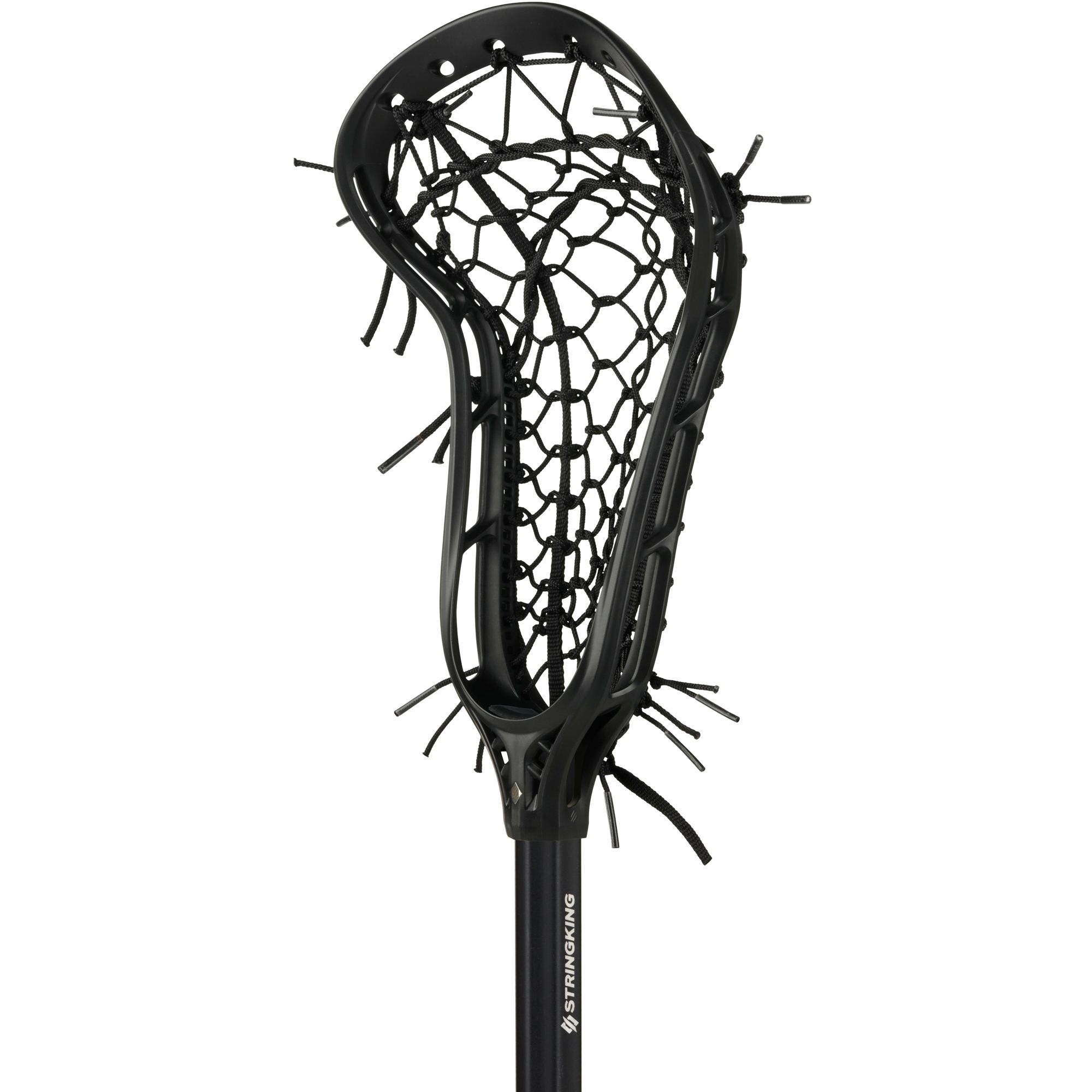 Stringking Women's Complete 2 Pro Midfield Lacrosse Stick With Metal 3 Shaft - Mid Pocket