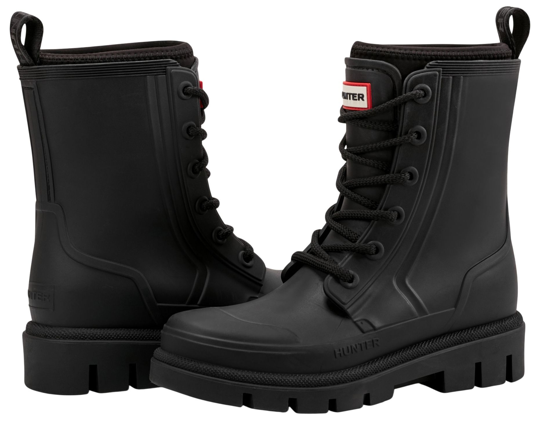 HUNTER Women's Diana Waterproof Lace-up Rain Boots product image