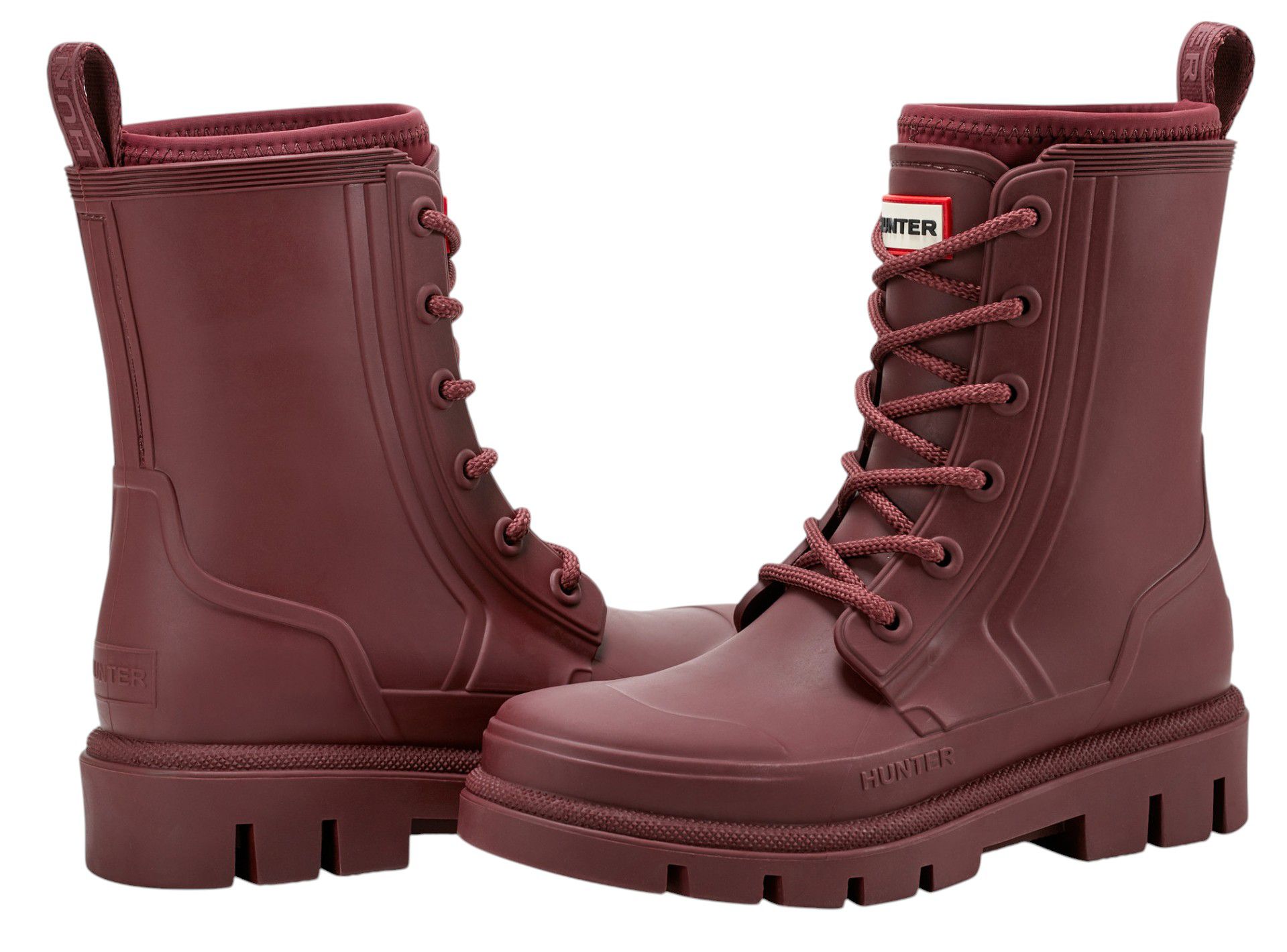 HUNTER Women's Diana Waterproof Lace-up Rain Boots product image