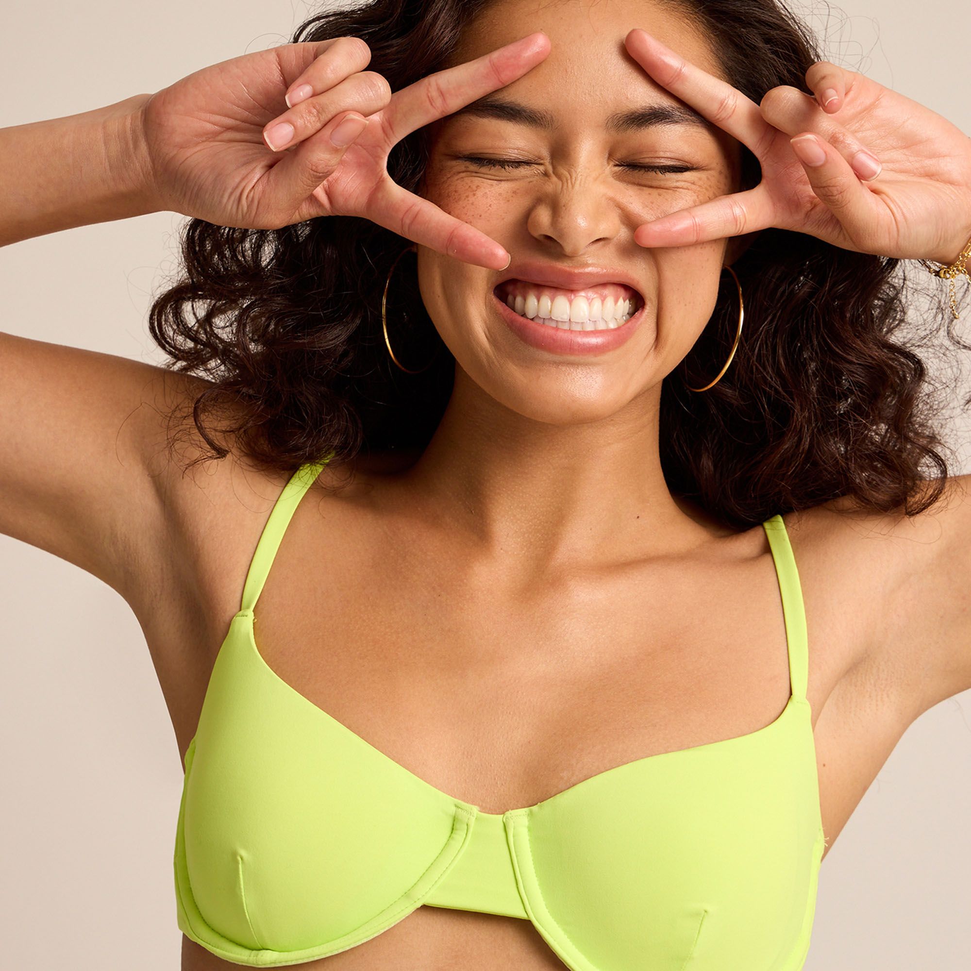 Cheekies Women's Hyper Girl Bikini Top product image