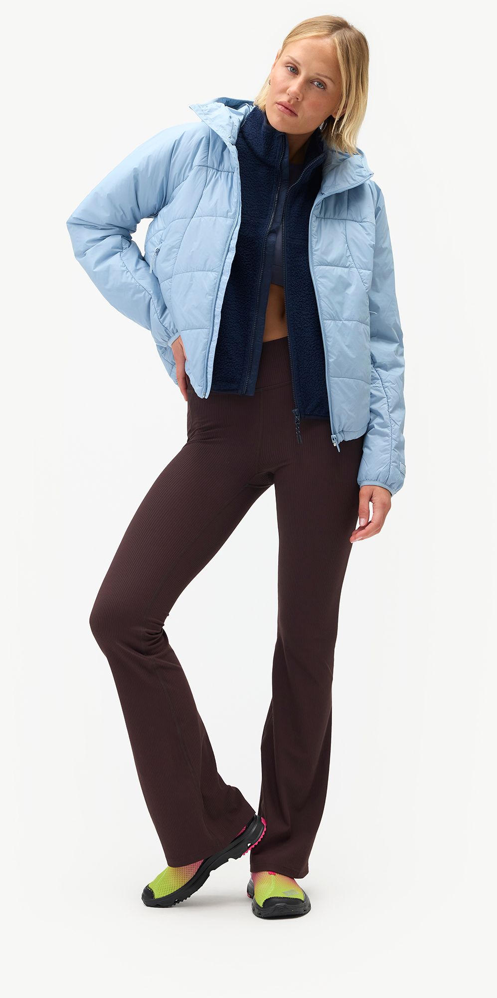 Halfdays Women's Claude Water Repellent Quilted Puffer Jacket product image
