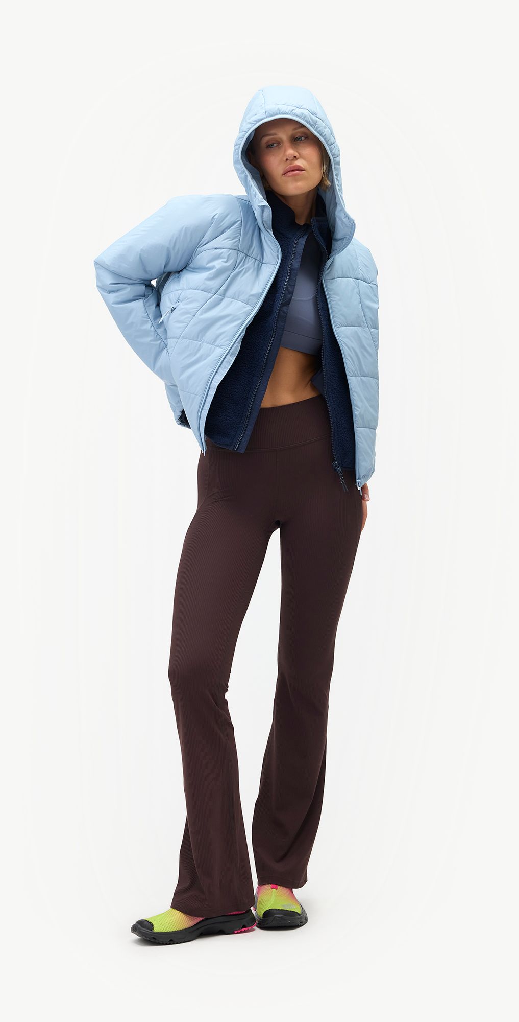 Halfdays Women's Claude Water Repellent Quilted Puffer Jacket product image