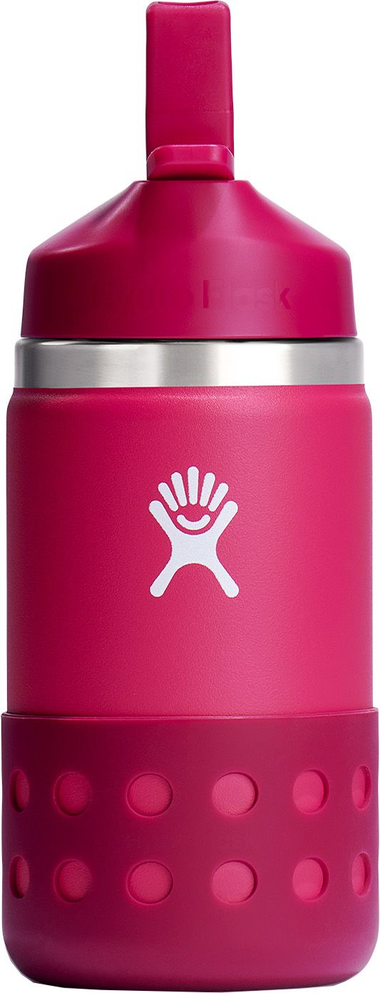 Hydro Flask 12 oz. Kids' Wide Mouth Bottle with Straw Lid and Boot product image