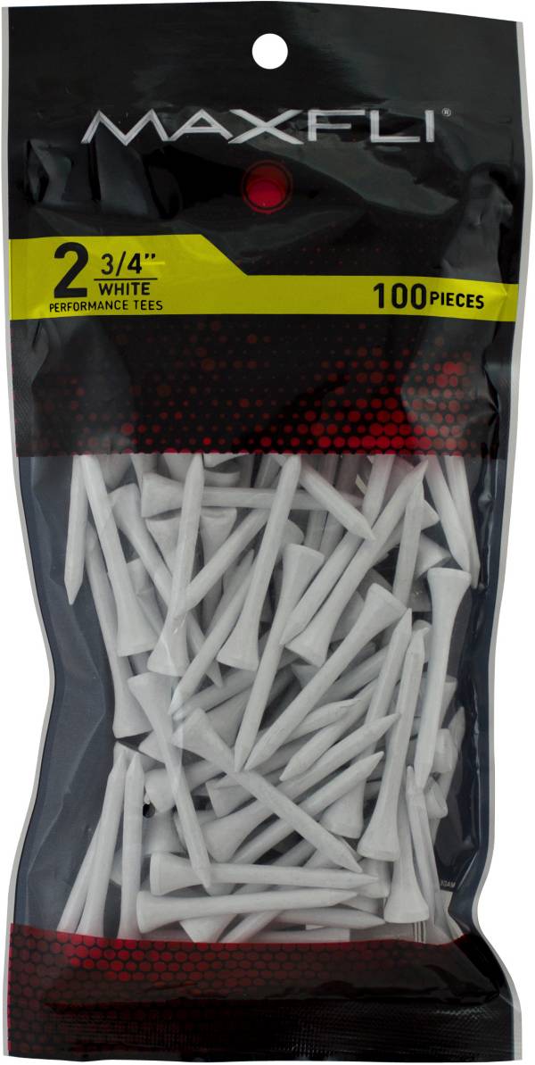 Maxfli 2 3/4'' White Golf Tees - 100 Pack product image