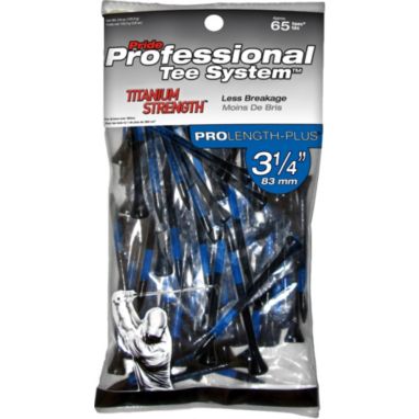 sorry, Pride PTS Titanium Strength 3.25'' Black Golf Tees - 65 Pack is currently out of stock