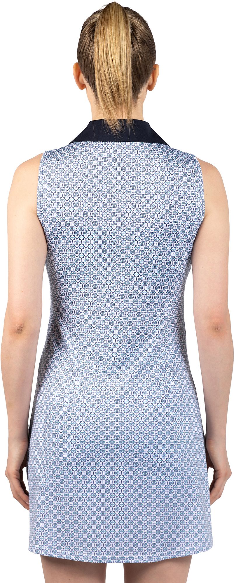 TailorByrd Women's Geo Printed Polo Dress product image