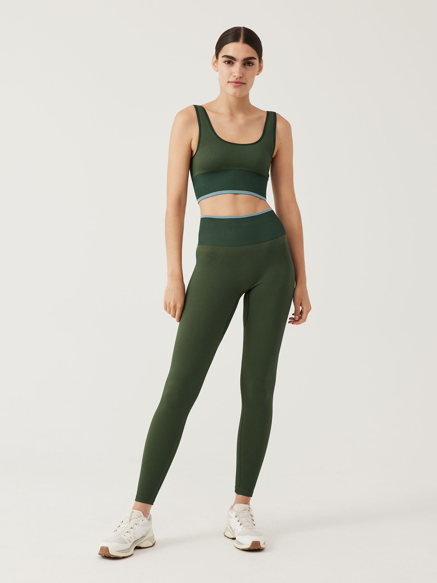Outdoor Voices Women's SeamlessRib Longline Bra product image