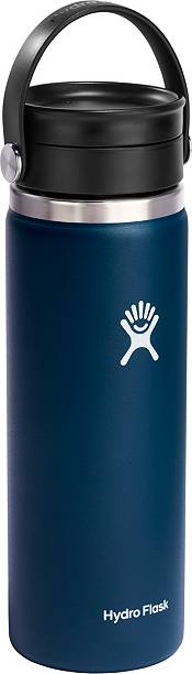 NSB Logo Hydro Flex Sip Coffee Flask - 20oz - Pacific Blue & Stone Gre –  Night Shift Brewing
