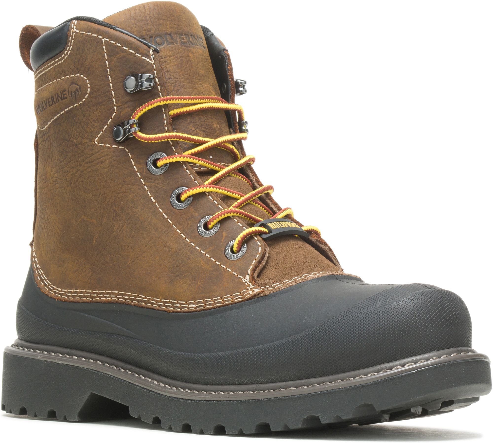 Wolverine Men's Floorhand Swamp 6" Waterproof Steel Toe Work Boots