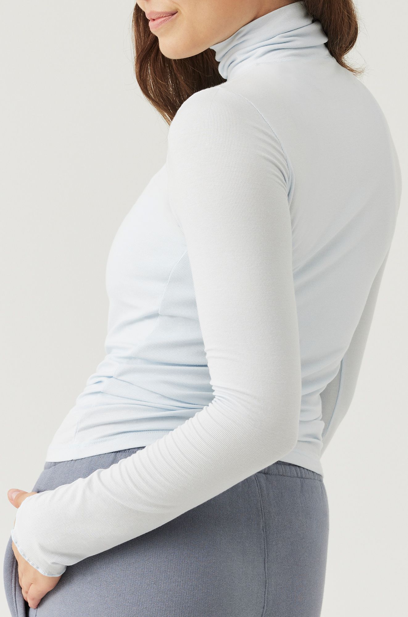 Outdoor Voices Women's SheerRib Turtleneck product image