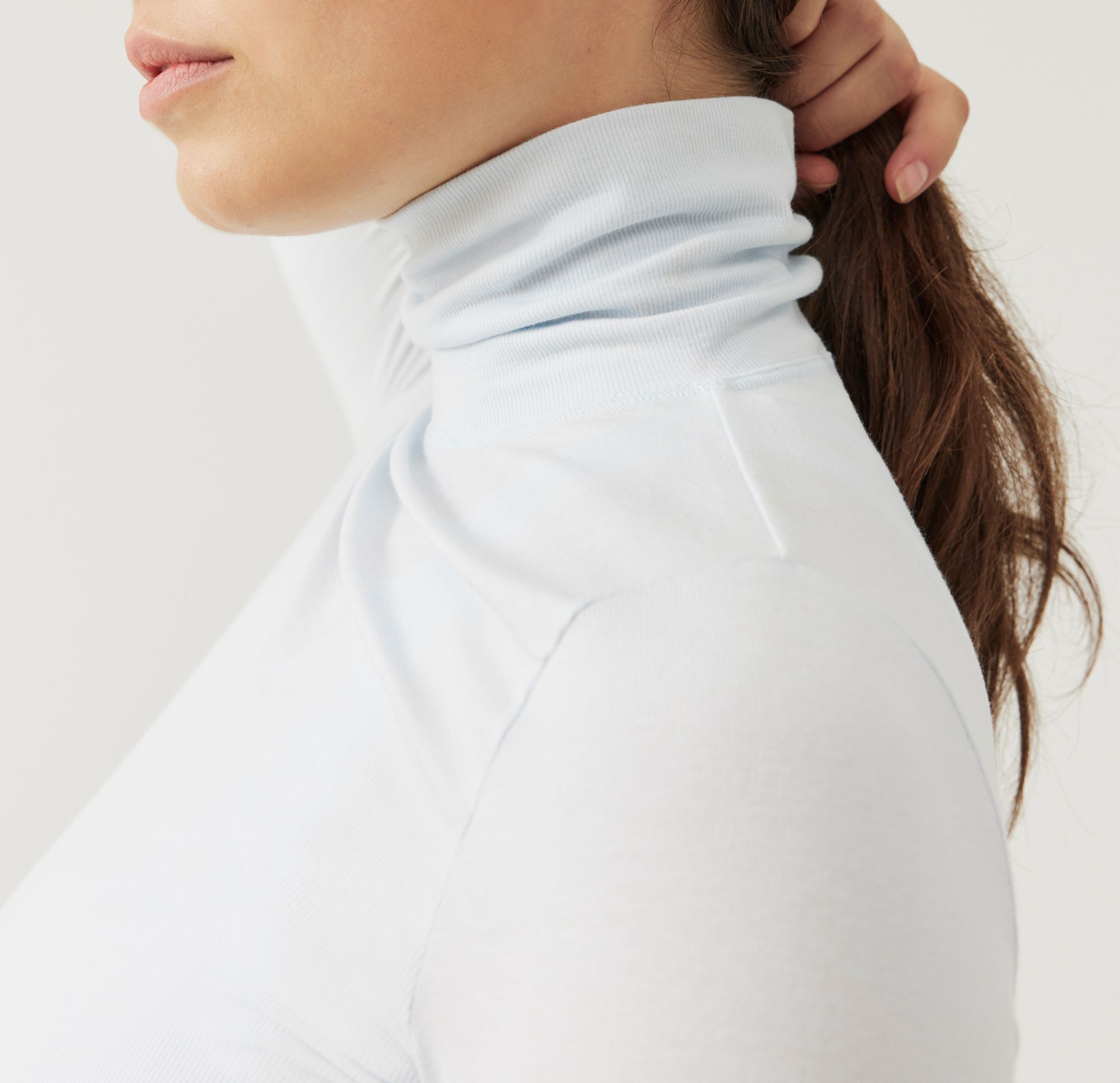 Outdoor Voices Women's SheerRib Turtleneck product image