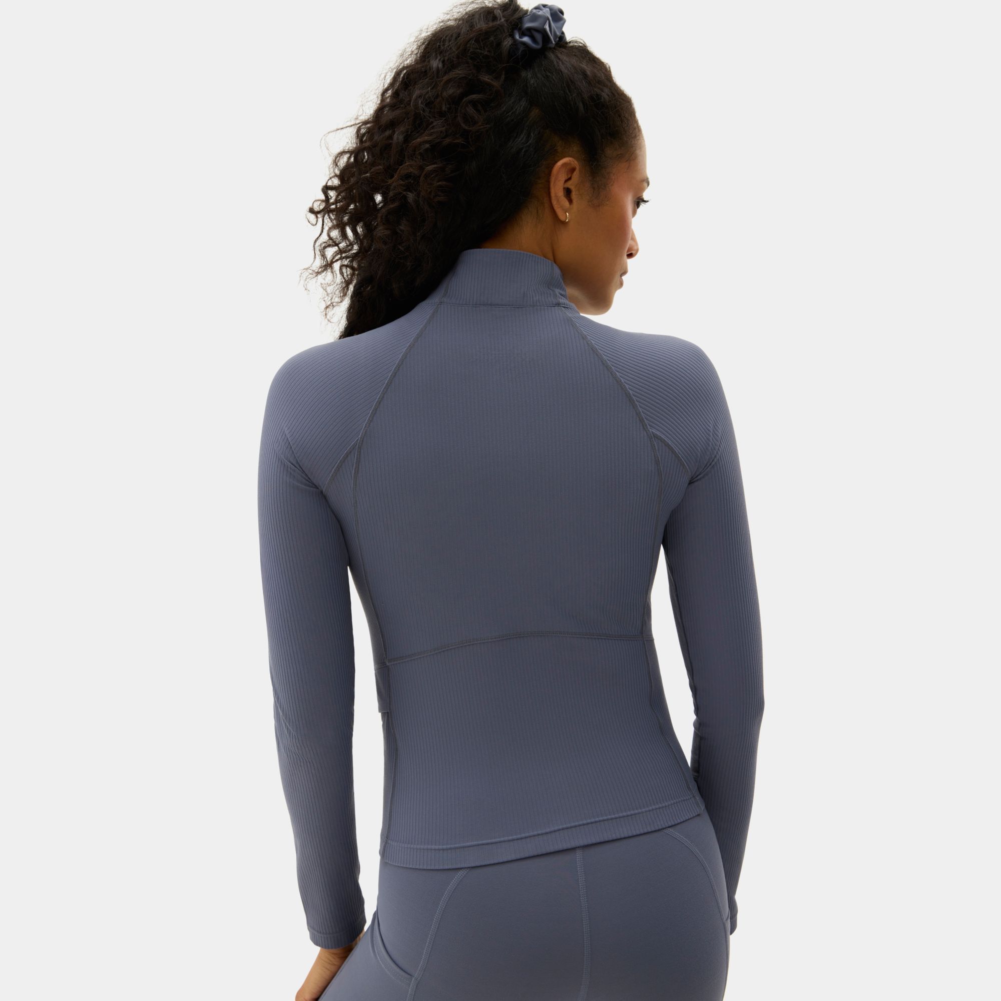 Halfdays Women's Julie Rib 1/4 Zip Top product image