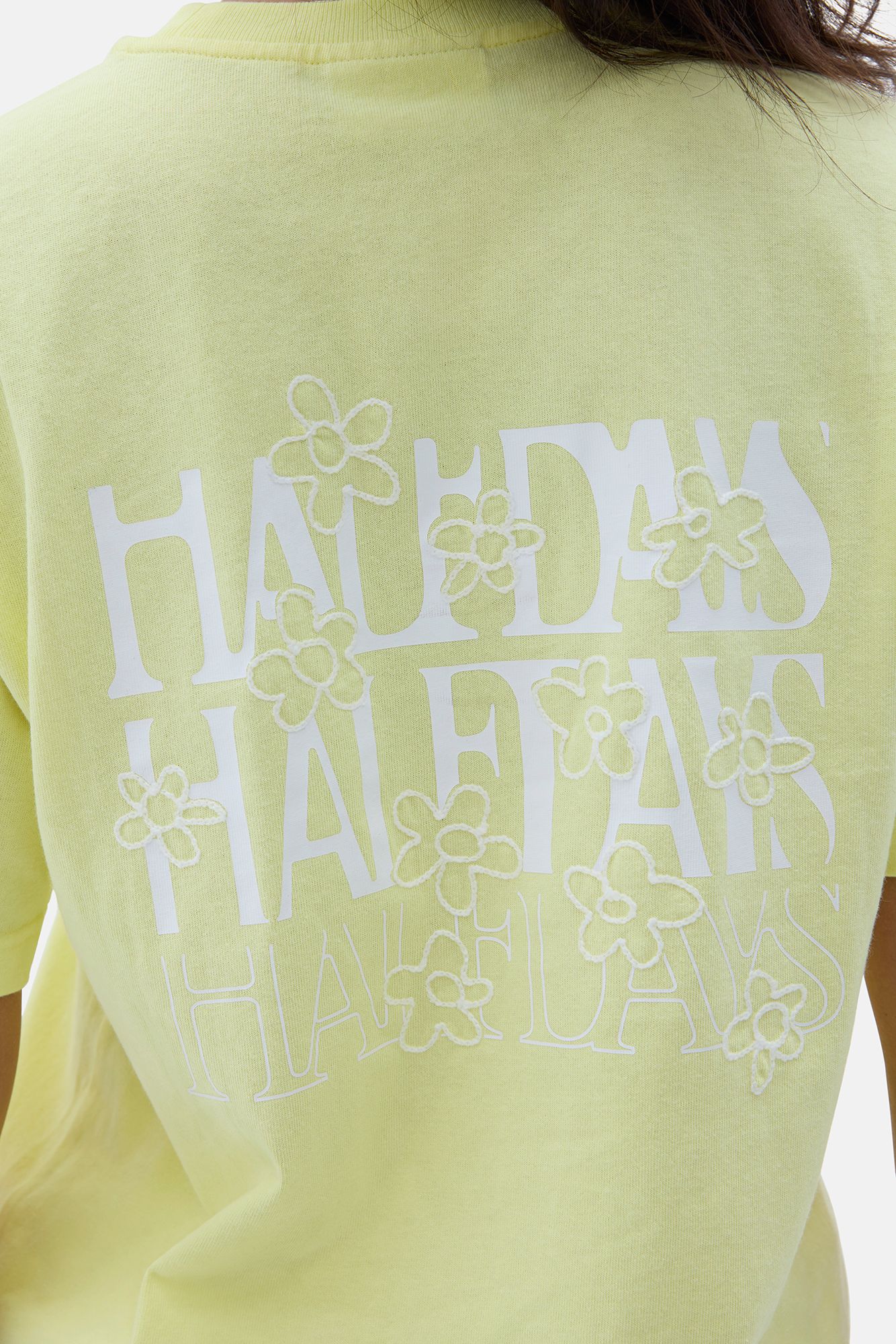 Halfdays Women's Oversized Graphic T-Shirt product image