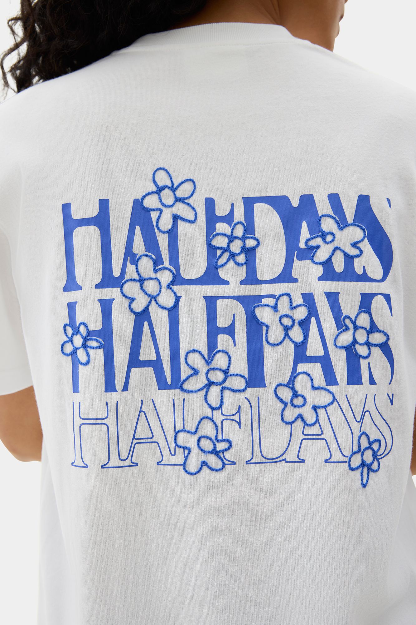 Halfdays Women's Oversized Graphic T-Shirt product image