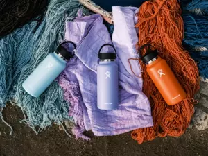 Hydro Flask 32 oz. Wide Mouth Bottle with Flex Straw Cap - 3