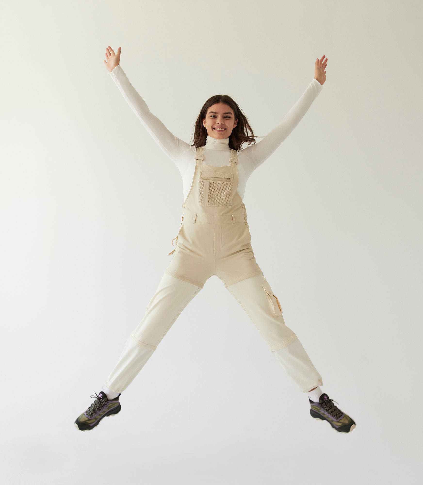 Outdoor Voices Women's RecTrek Zip-Off Overalls product image
