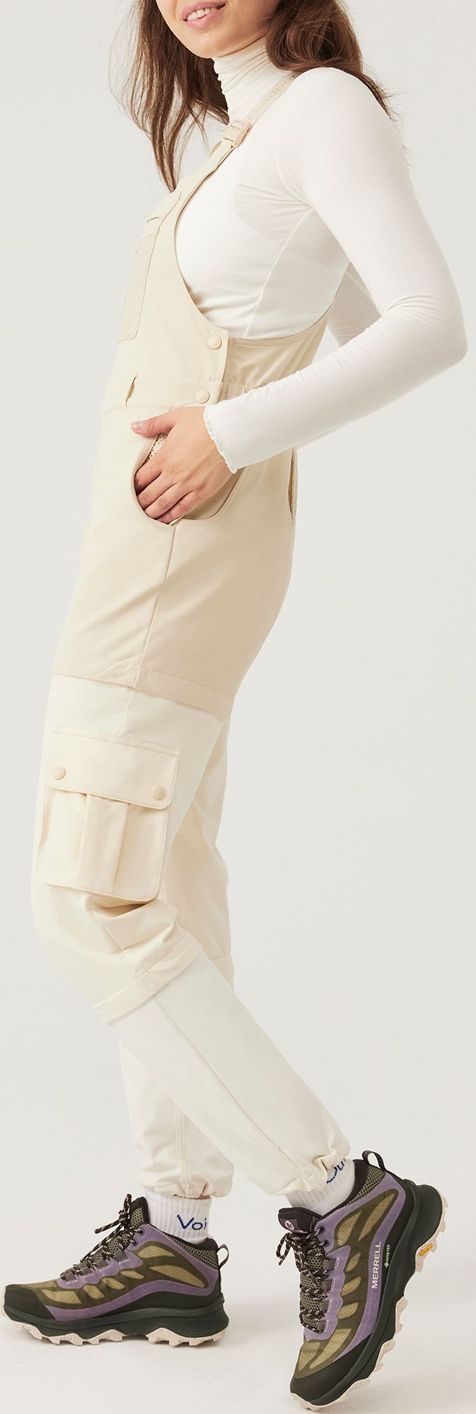 Outdoor Voices Women's RecTrek Zip-Off Overalls product image