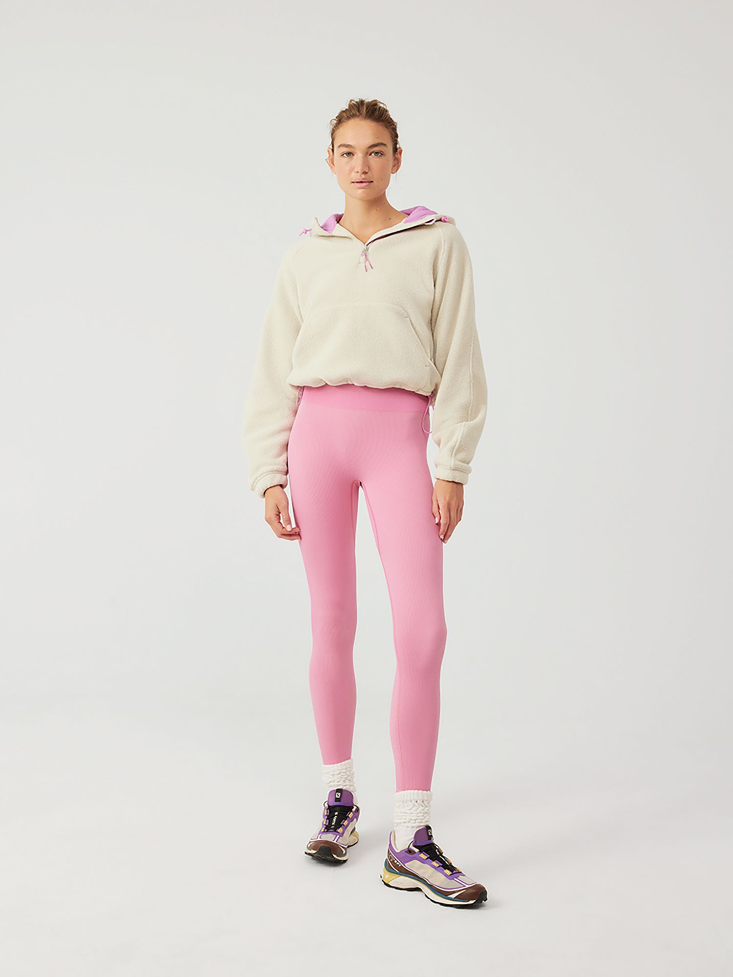 Outdoor Voices Women's PrimoFleece ¼ Zip Hoodie product image