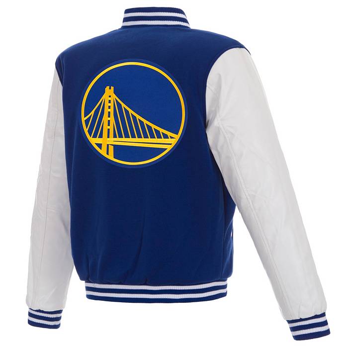 NEW ERA Golden State warriors NBA Team Varsity Jacket [blue]